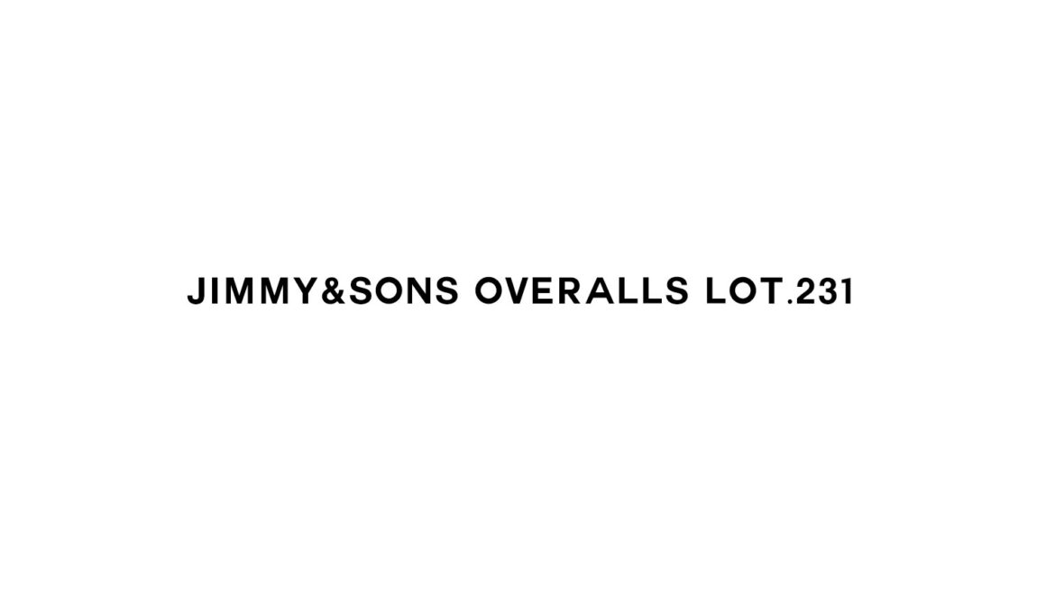 2 years. / JIMMY&SONS OVERALLS