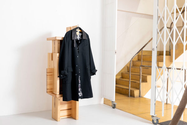 BLACKBIRD – bal collar coat –